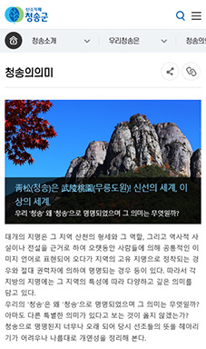 홈페이지 디자인 및 메뉴 등 리뉴얼 용역